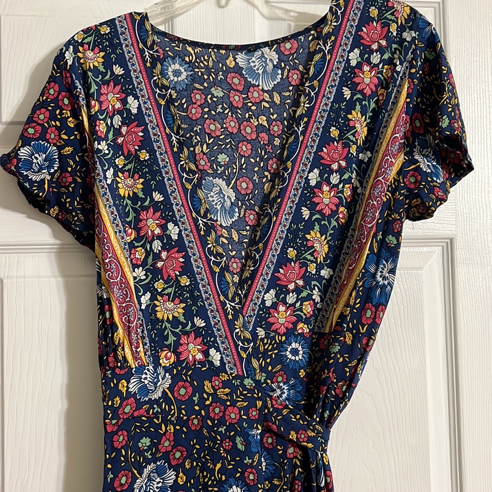 Women’s Maxi Wrap Tie Dress